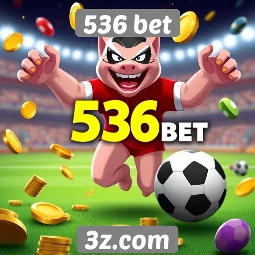 Variedade de jogos disponíveis na 536 bet